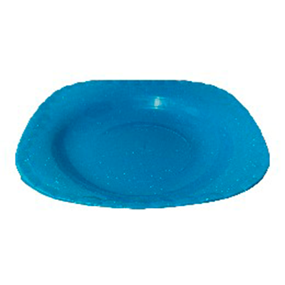 PLATO TAQUERO PELTRE AZUL